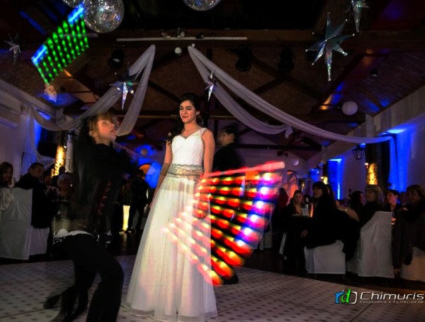 luces malabares en 15 años