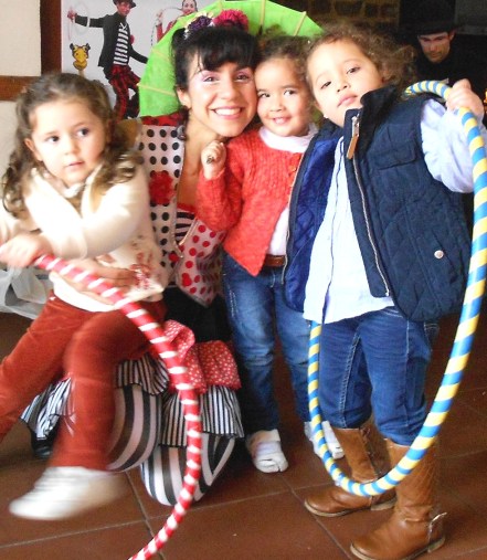 circo en cumplaños infantiles